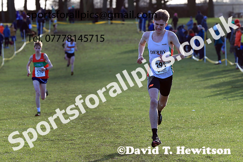 Junior mens 2025 Northern Cross Country Champs, Tatton Park, Knutsford, Cheshire. Photo: David T. Hewitson/Sports for All Pics